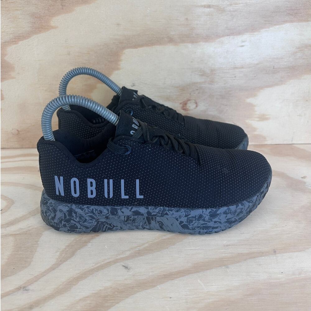 NoBull - Outwork Edge With Printed Sole - Trainers Shoes - Black - Women's - 5.5